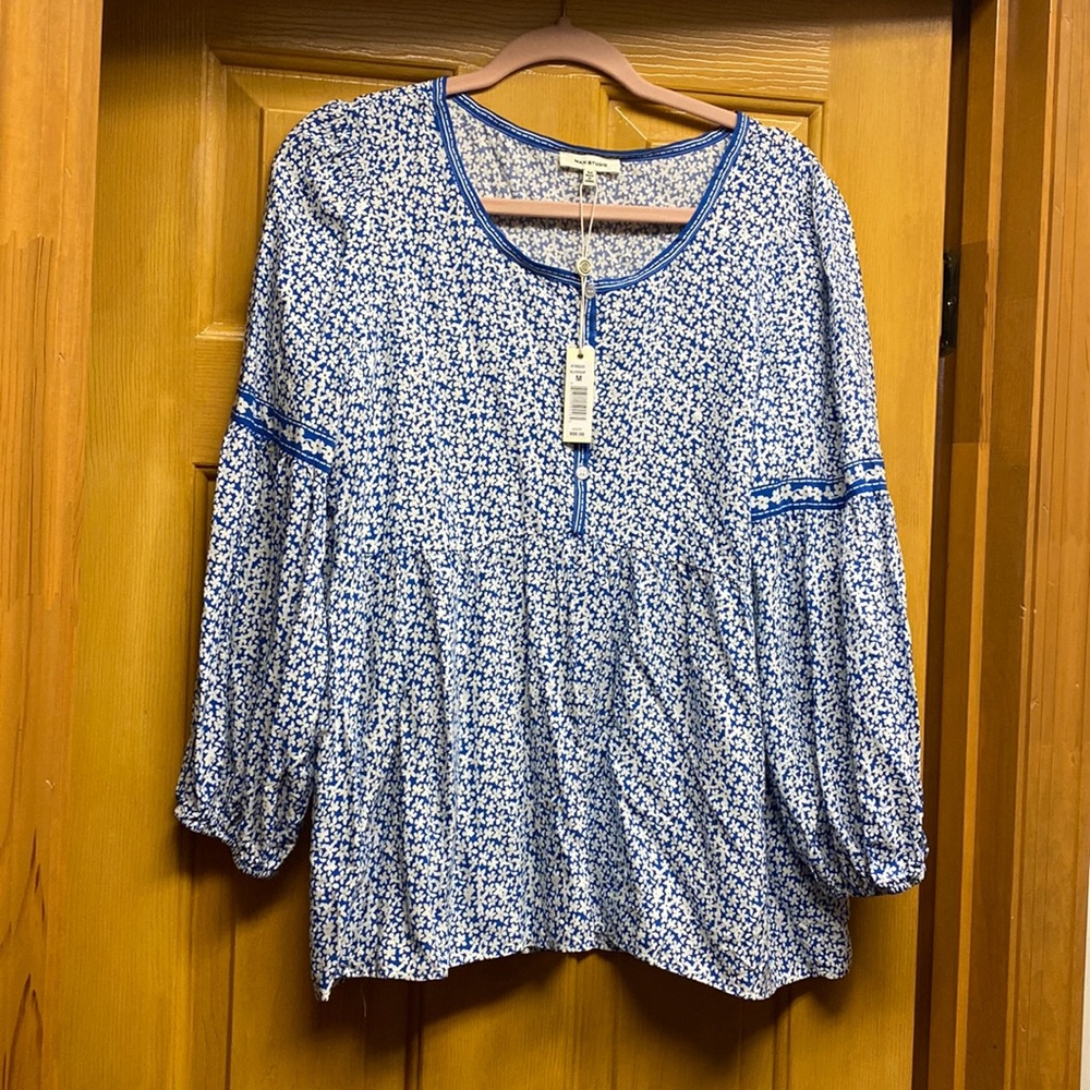 NWT floral blouse